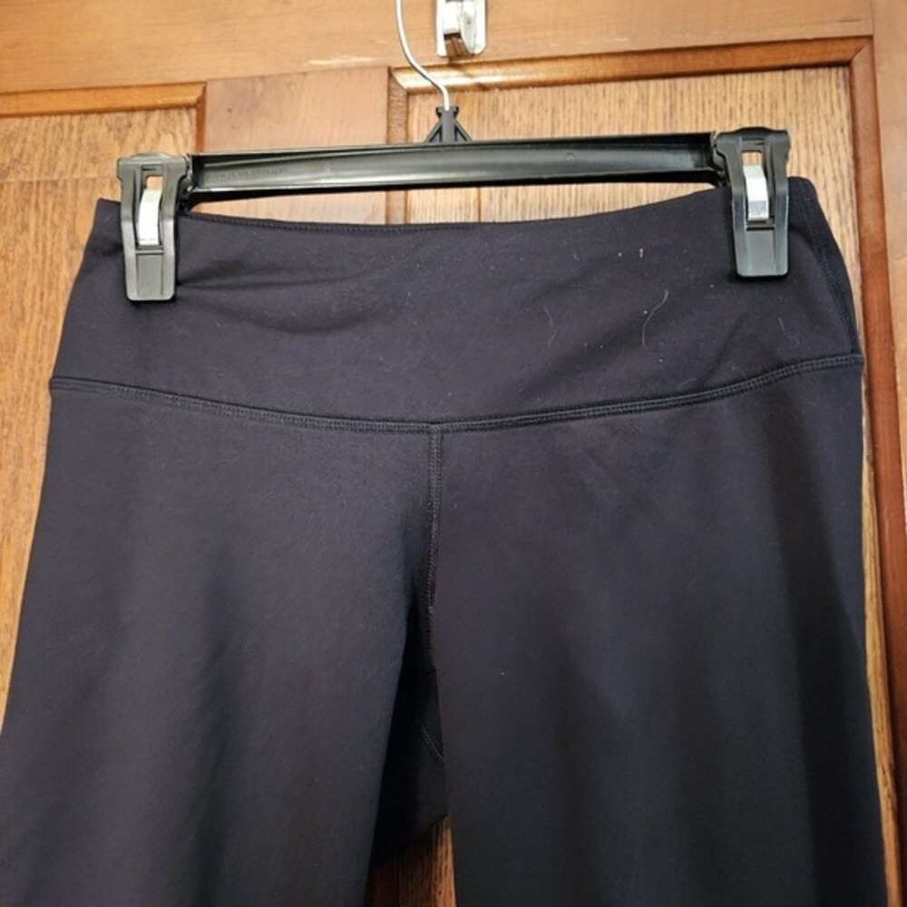 90 Degree by Reflex Womens XS Black High Waist Logo Leggings Performance Pants - Picture 4 of 5